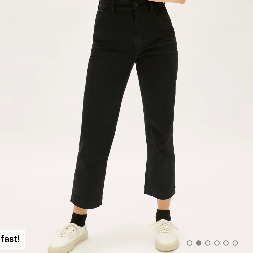 Everlane straight leg crop